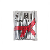 Pack of Twist Tie(8CM) in metallic finish, perfect for crafting and securing items.